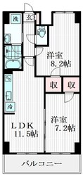 千葉ポートイーストの物件間取画像